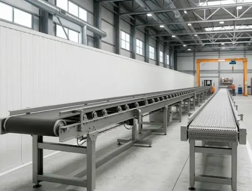 Faja transportadora para empaque industrial – MTI Perú