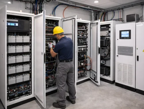 Servicio de tablero eléctrico industrial instalado por MTI Perú